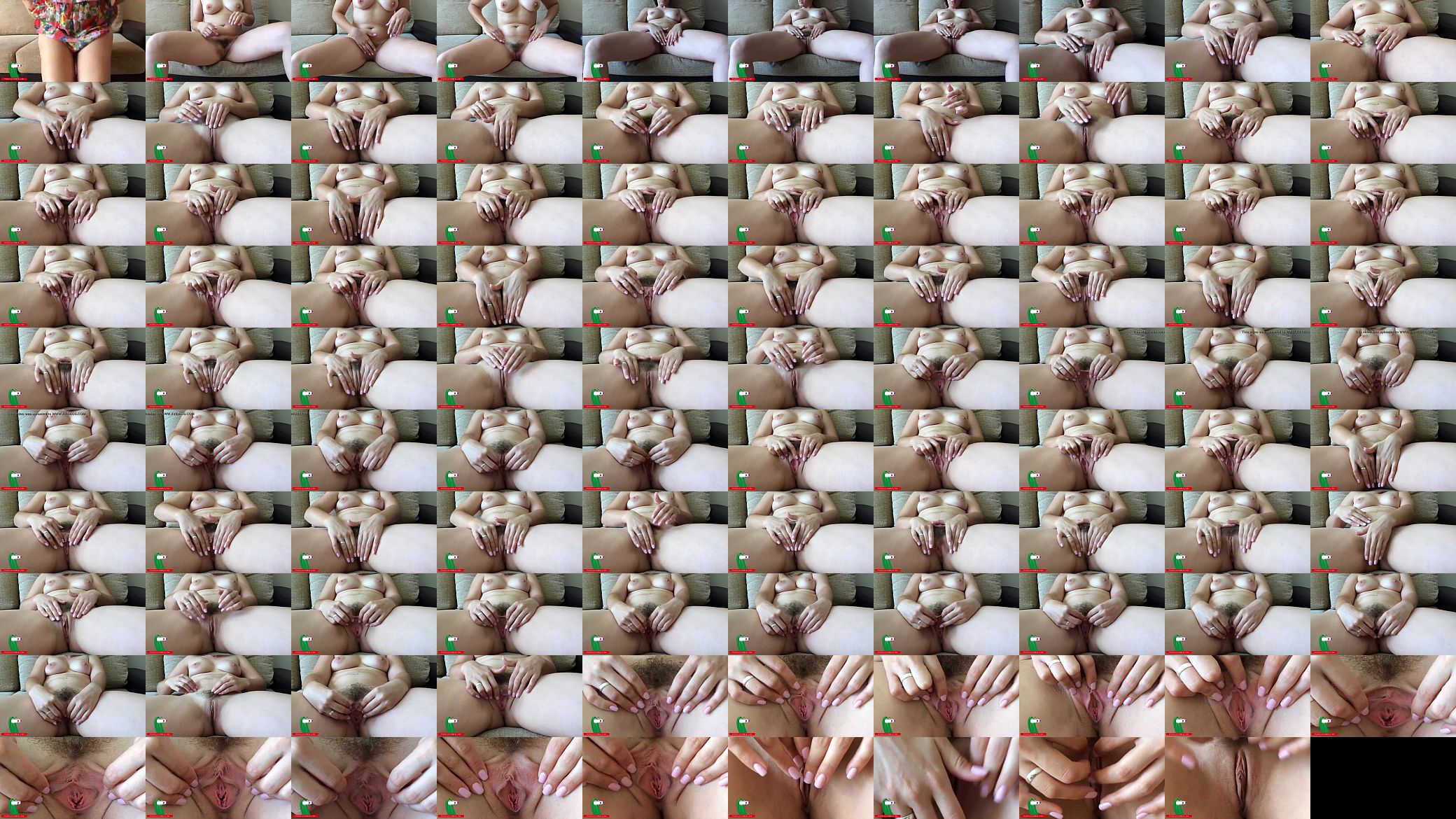 Teen with huge tits masturbates 预览图