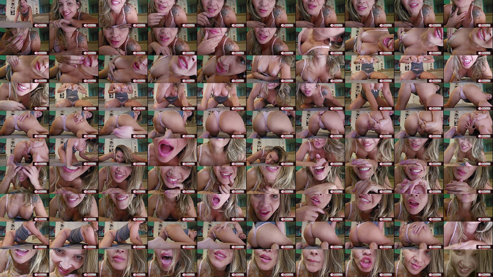 Agatha Mama Solo em: Milf Cachorra Siliconada e Rabuda Se masturbando com muito tes&atilde;o 预览图