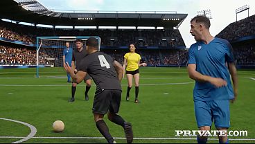 Emily Pink inaugurates the World Cup with a gangang