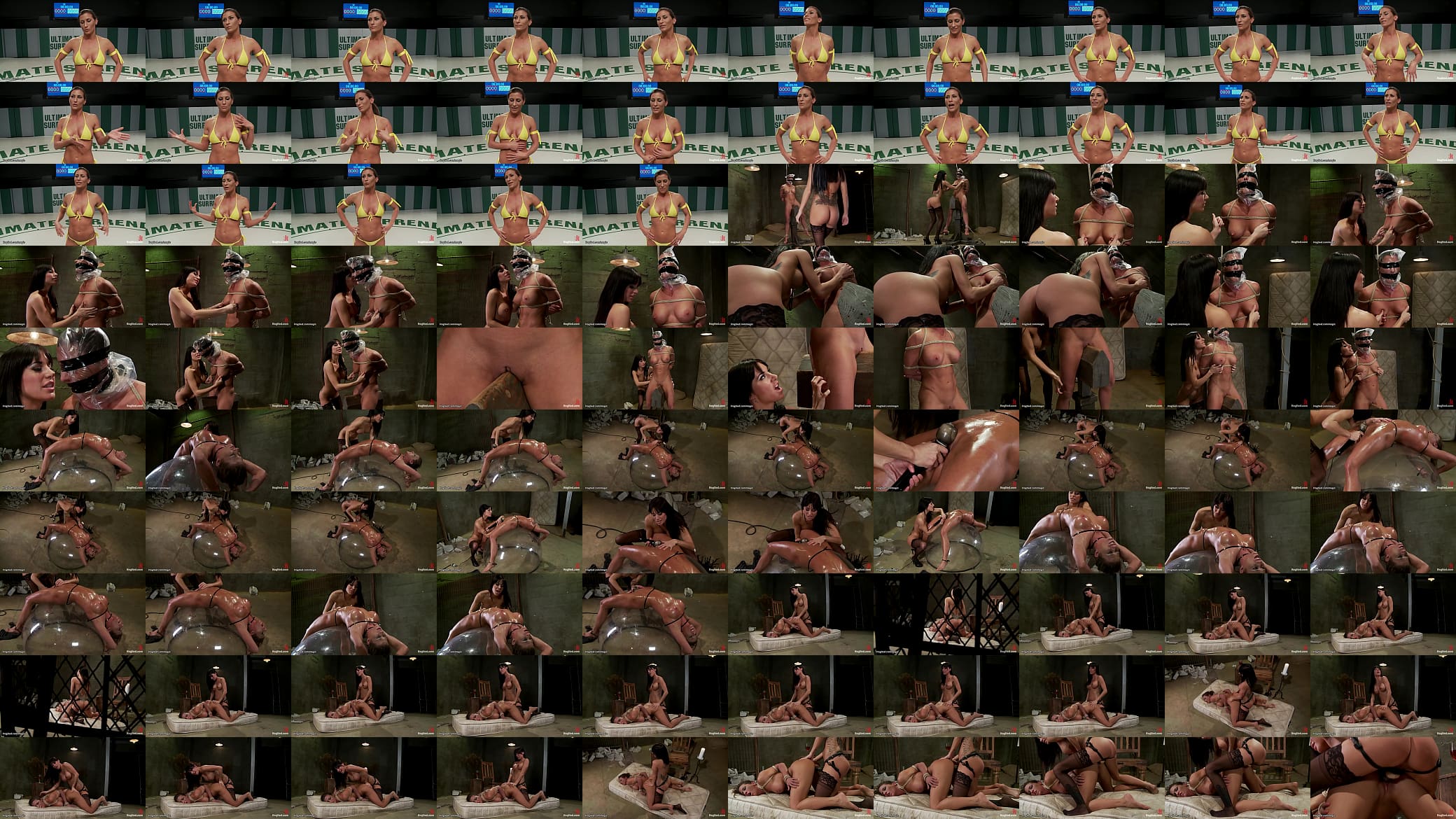 Busty wrestler bind and fuck opponent 预览图