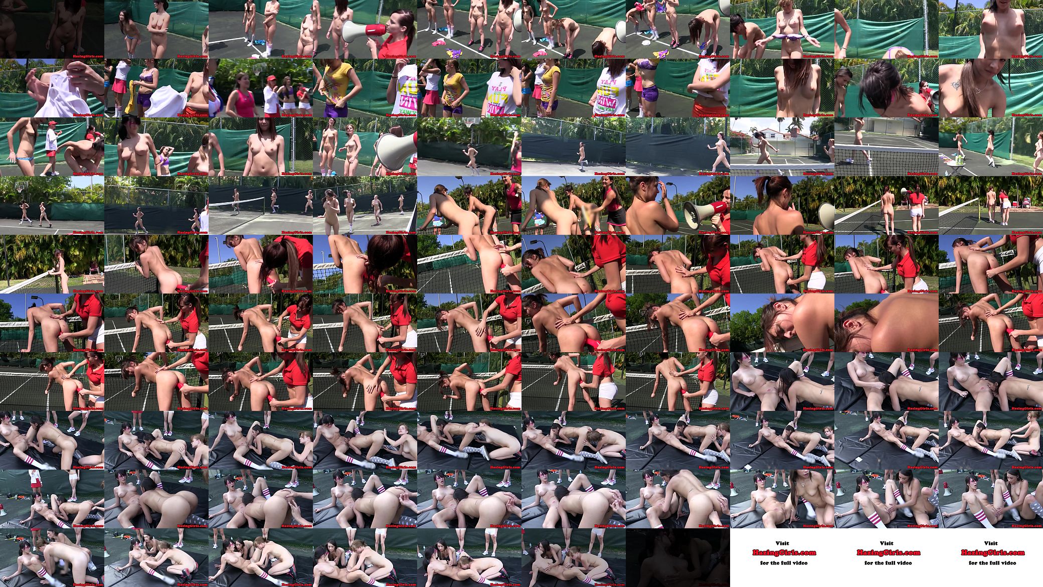 babes hazed and dildoed outdoors 预览图