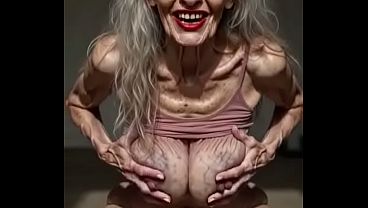 Ugly old stepmom wants to get fucked [AI]