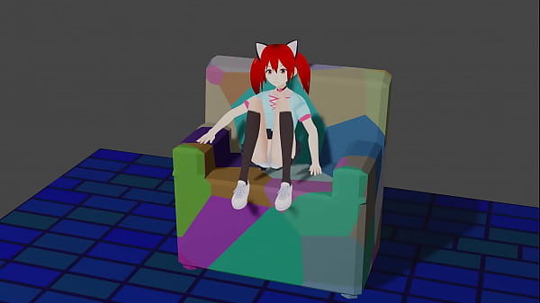 Softcore Hentai Girl in Skirt