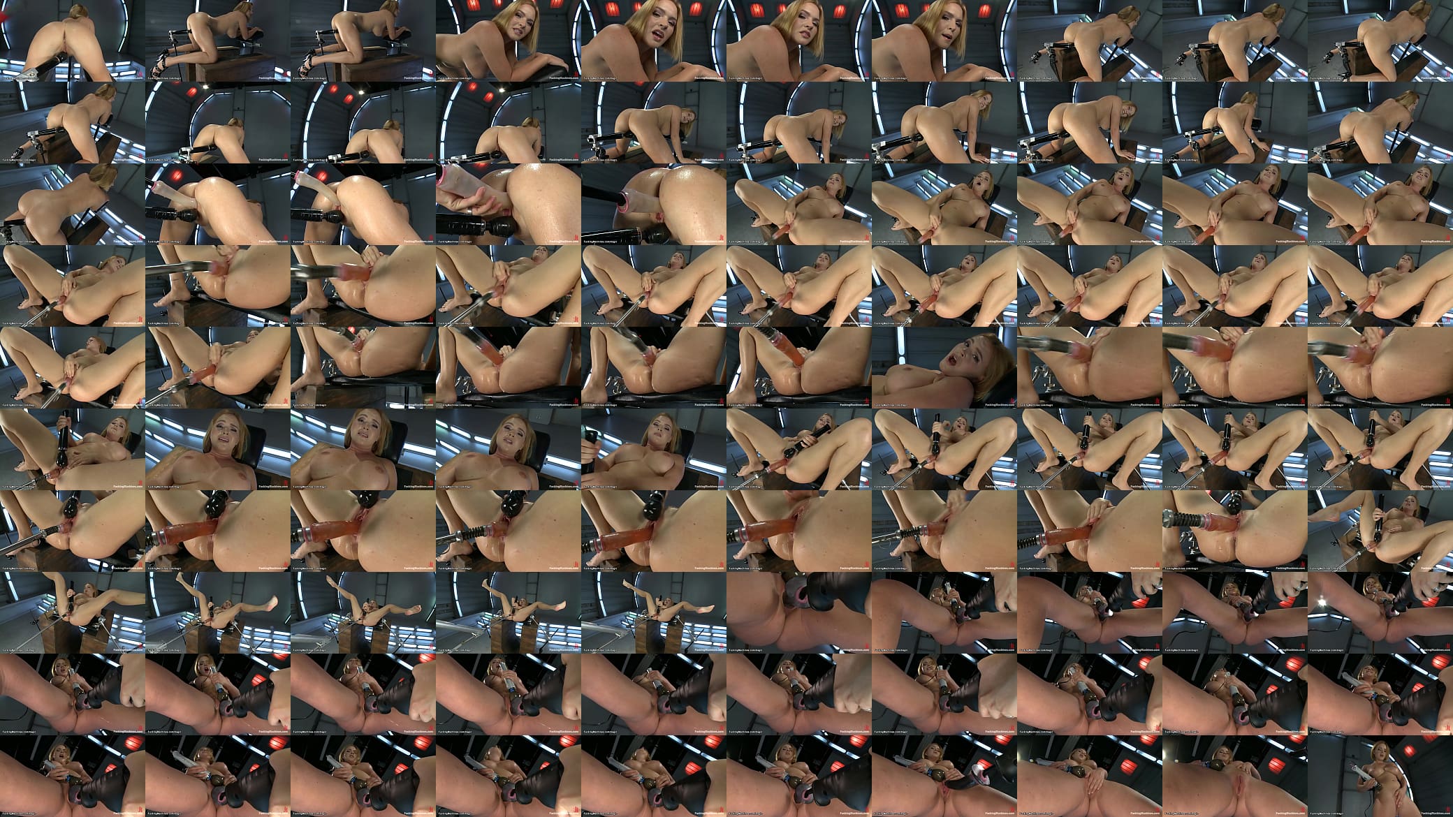 Curvy ass busty babe machine fucked 预览图