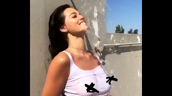 Oriana Sabatini's wet nipples
