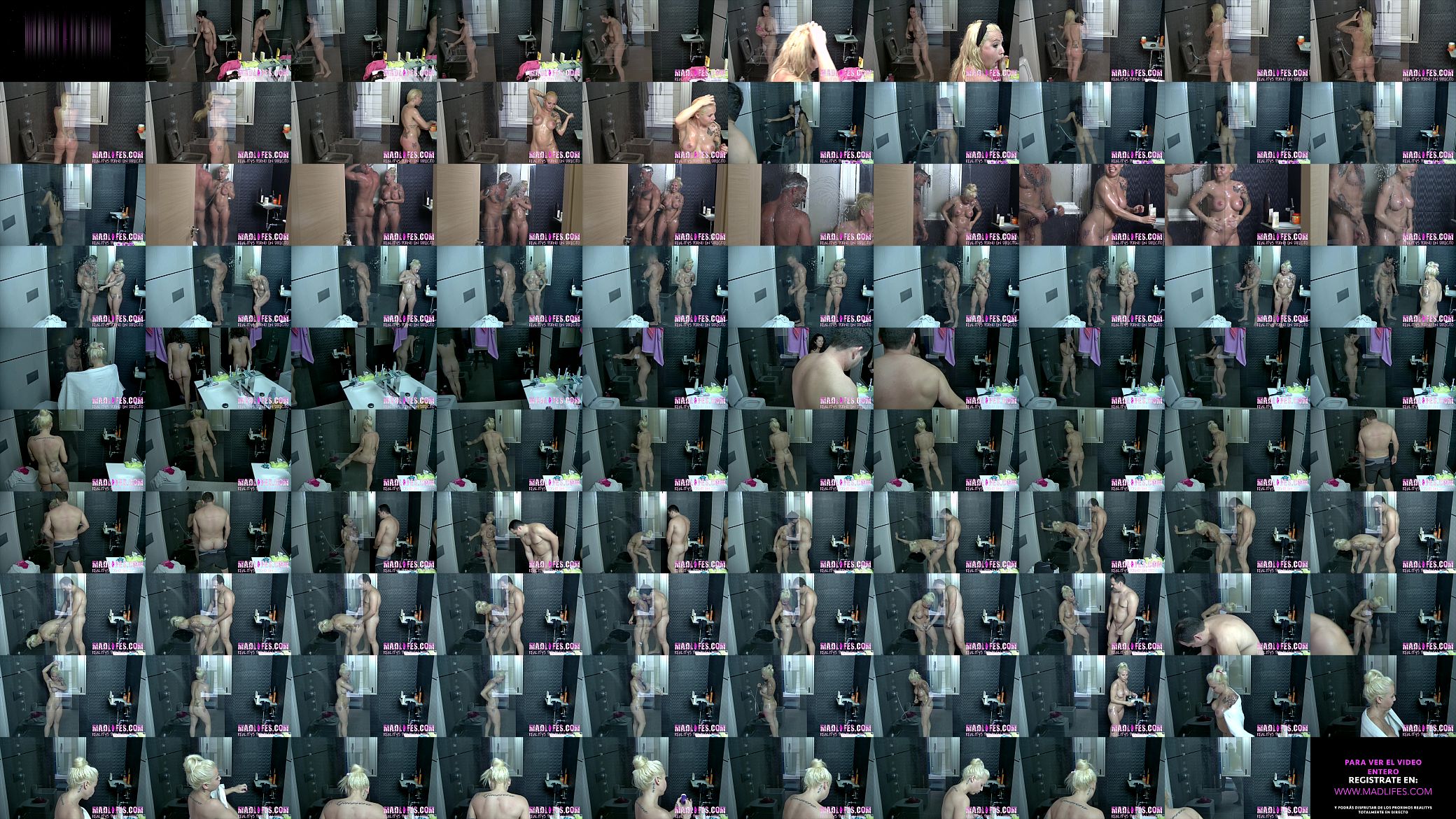 Compilation de duchas 2&ordm; Reality show del torneo. Gran hermano porno , big Noemi Jolie 预览图
