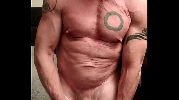 Download Video - LA Dave shows off his cock in white underwear