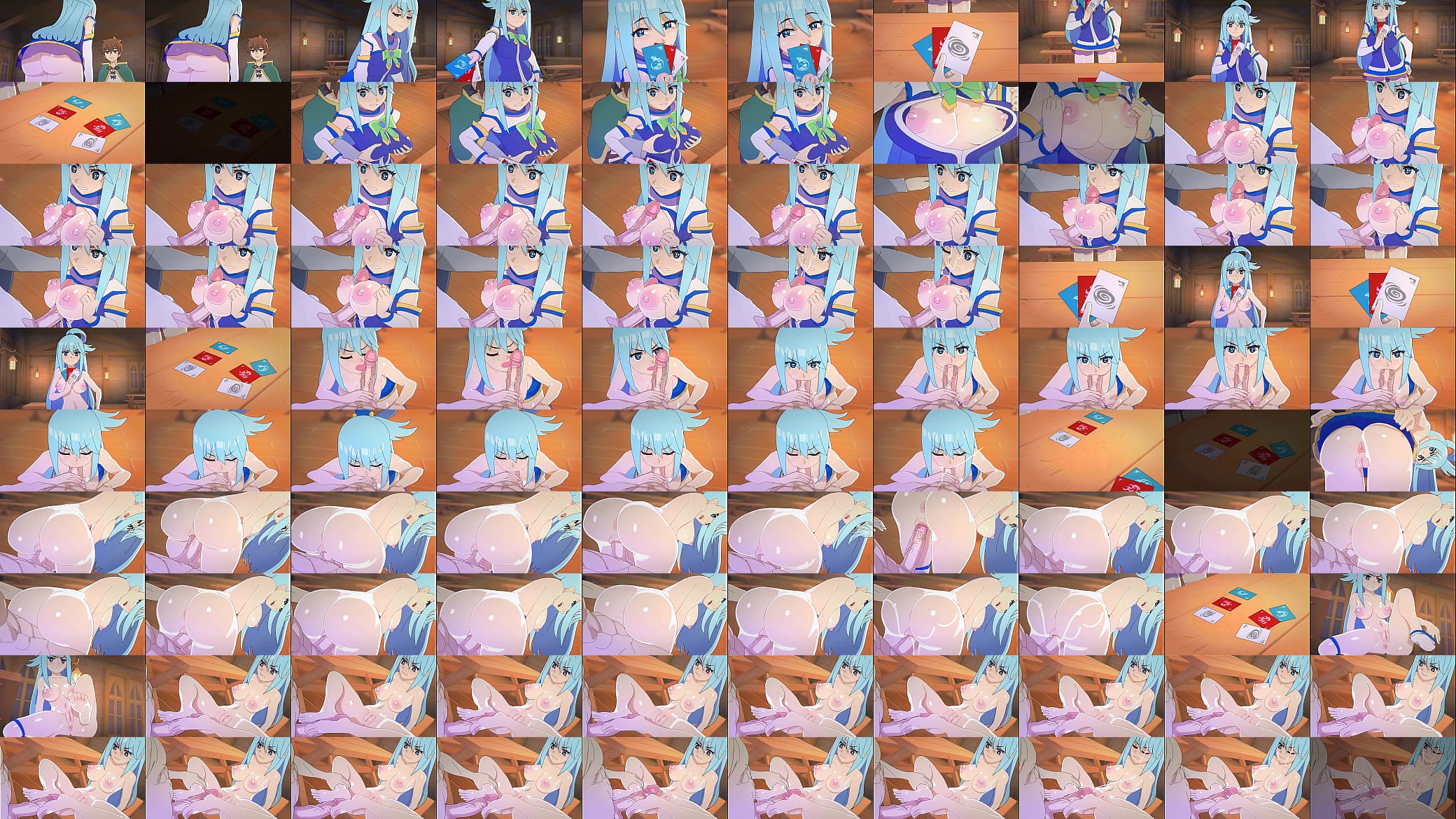 Hentai Aqua porn 预览图