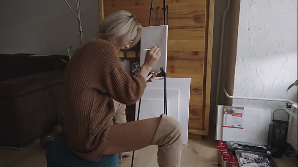 Painting a Pussy Flower