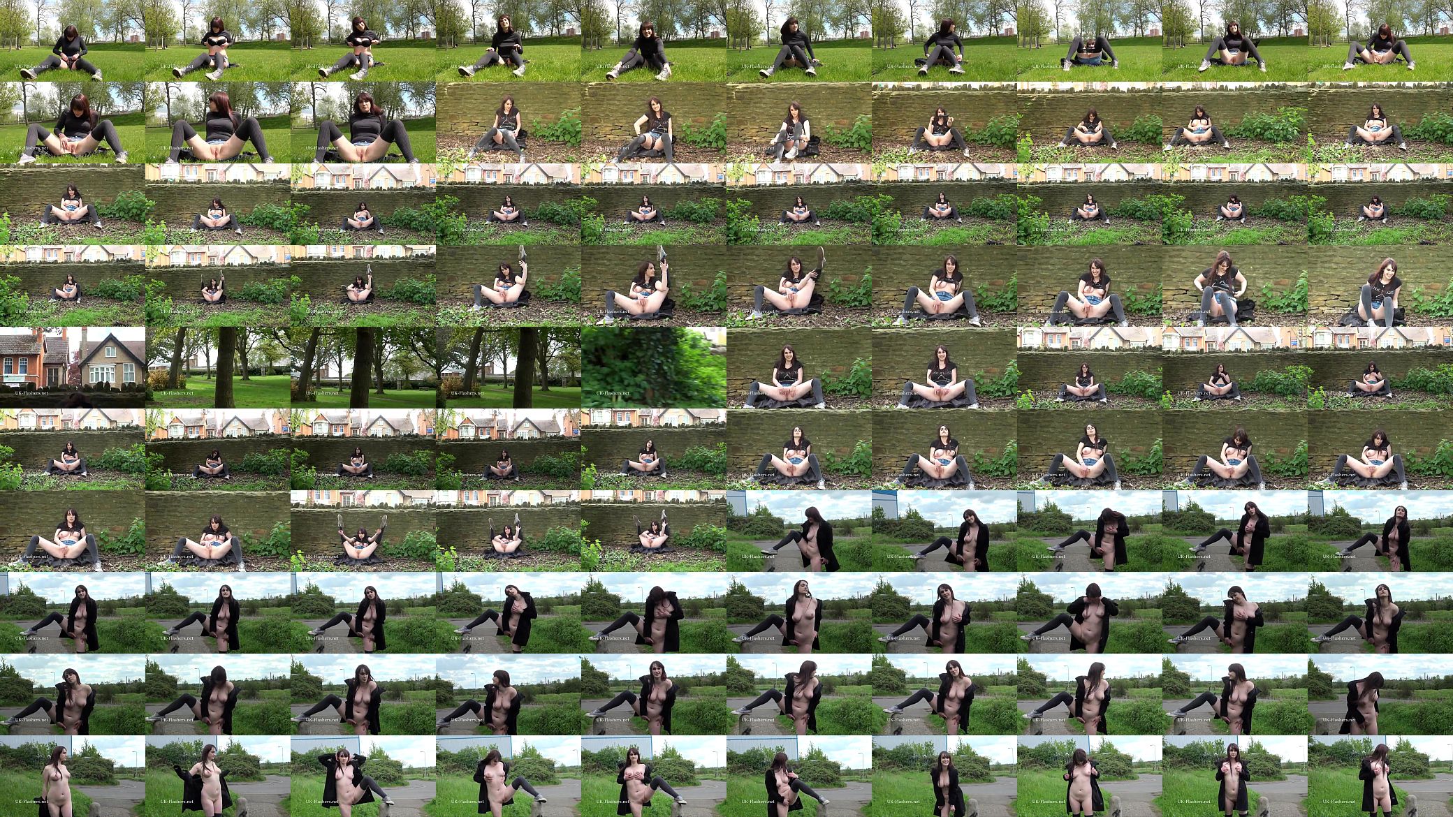 Exhibicionista masturb&aacute;ndose en la calle 预览图