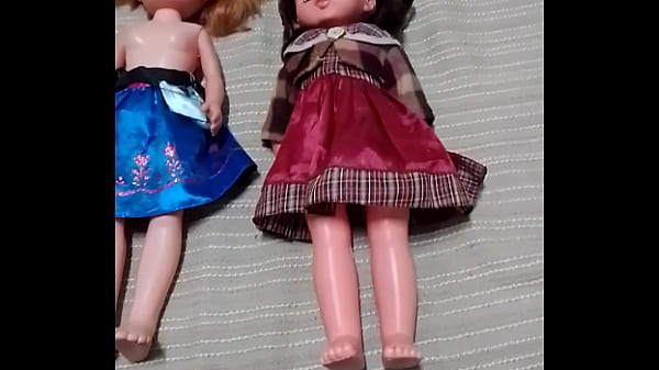 Tomando foto a mis mu&ntilde;ecas