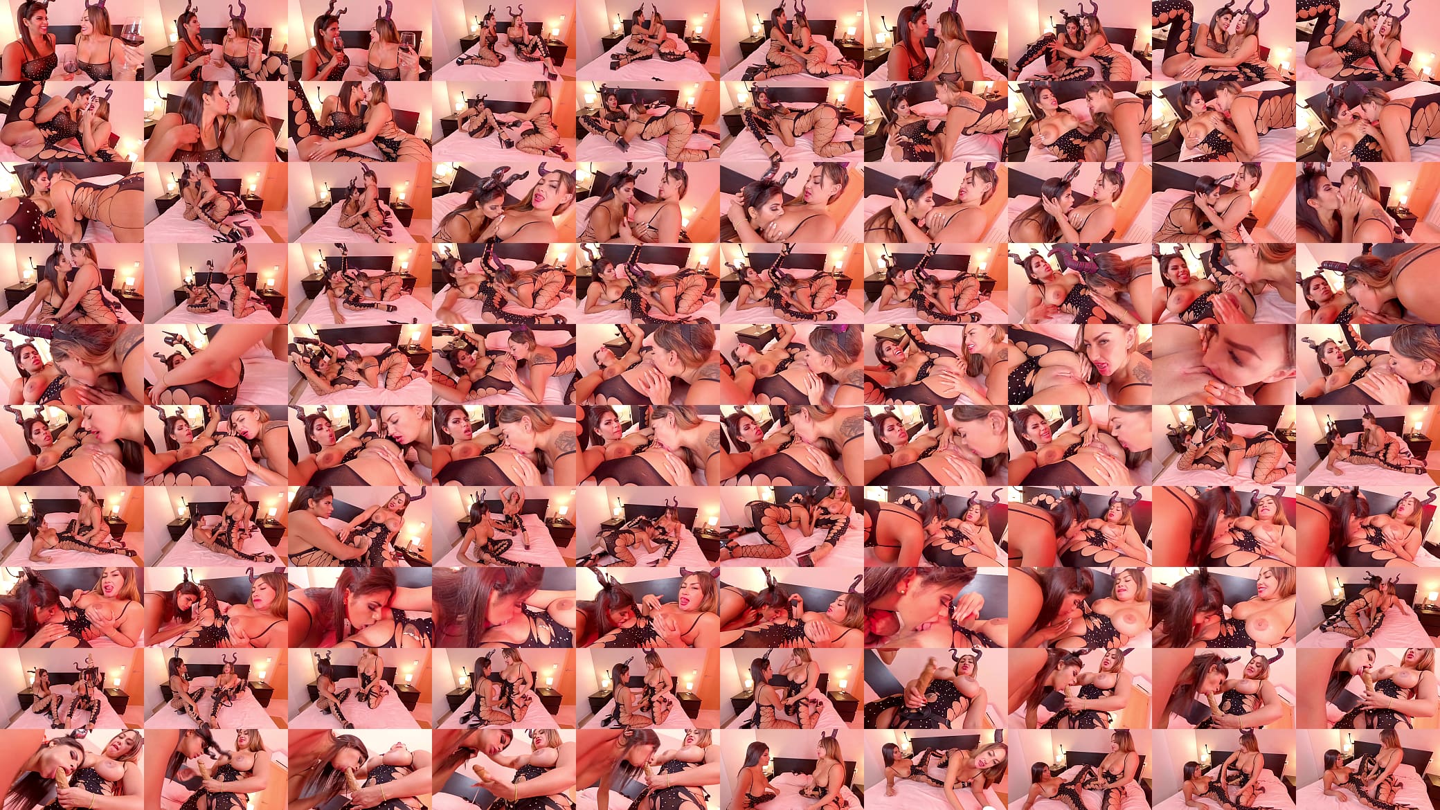 Con la Pornstar Sheila Ortega siempre tenemos momentos de lujuria lesbica donde nos follamos con strapon 预览图