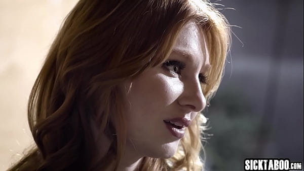 Desperate guy fucked sexy redhead teen Lacy Lennon like he fucked his wife