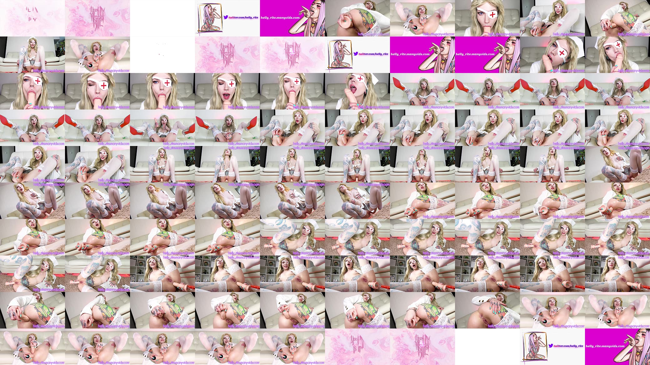 Fetish nurse Elle Driver cosplay wants your cock 4K 预览图