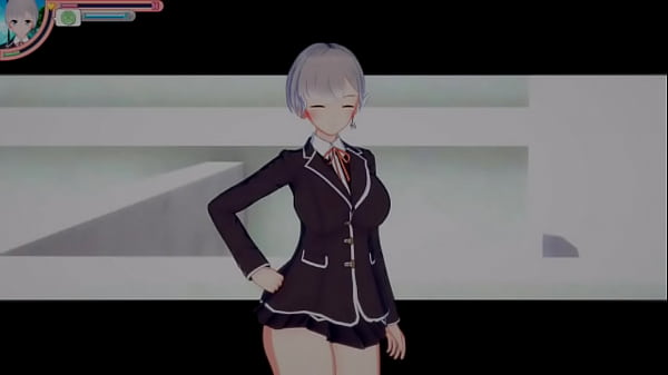 [Eroge Koikatsu! ] Big breasts jk "Asami" who has a strong personality and boobs rubbed sex 3DCG hentai video