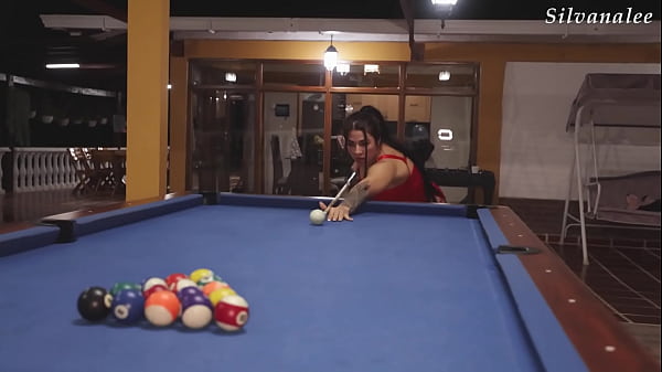 Download Video - Milf and young man - Colombian whore gets her cue and balls stuffed hard on the pool table - Brian Evansx