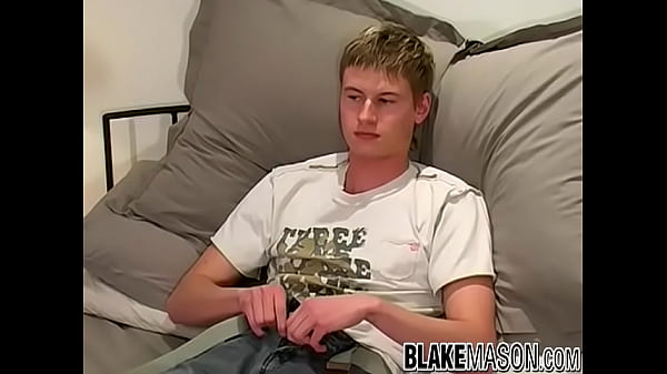 Horny British stallion moans during passionate ...