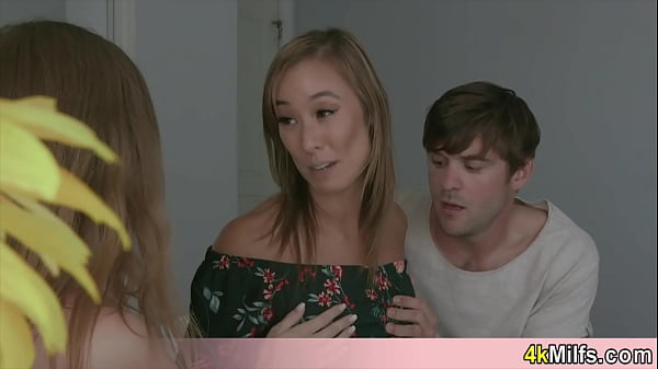 Download Video - Time to try a taboo threesome to satisfy my stepmoms never ending sex hunger