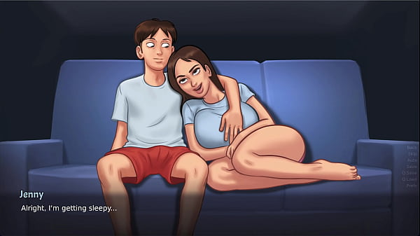 Summertime Saga - Step sis wanted a nice fuck after our date (Jenny)
