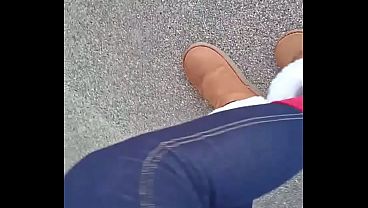 Angeles so sexy and cute with her boots on