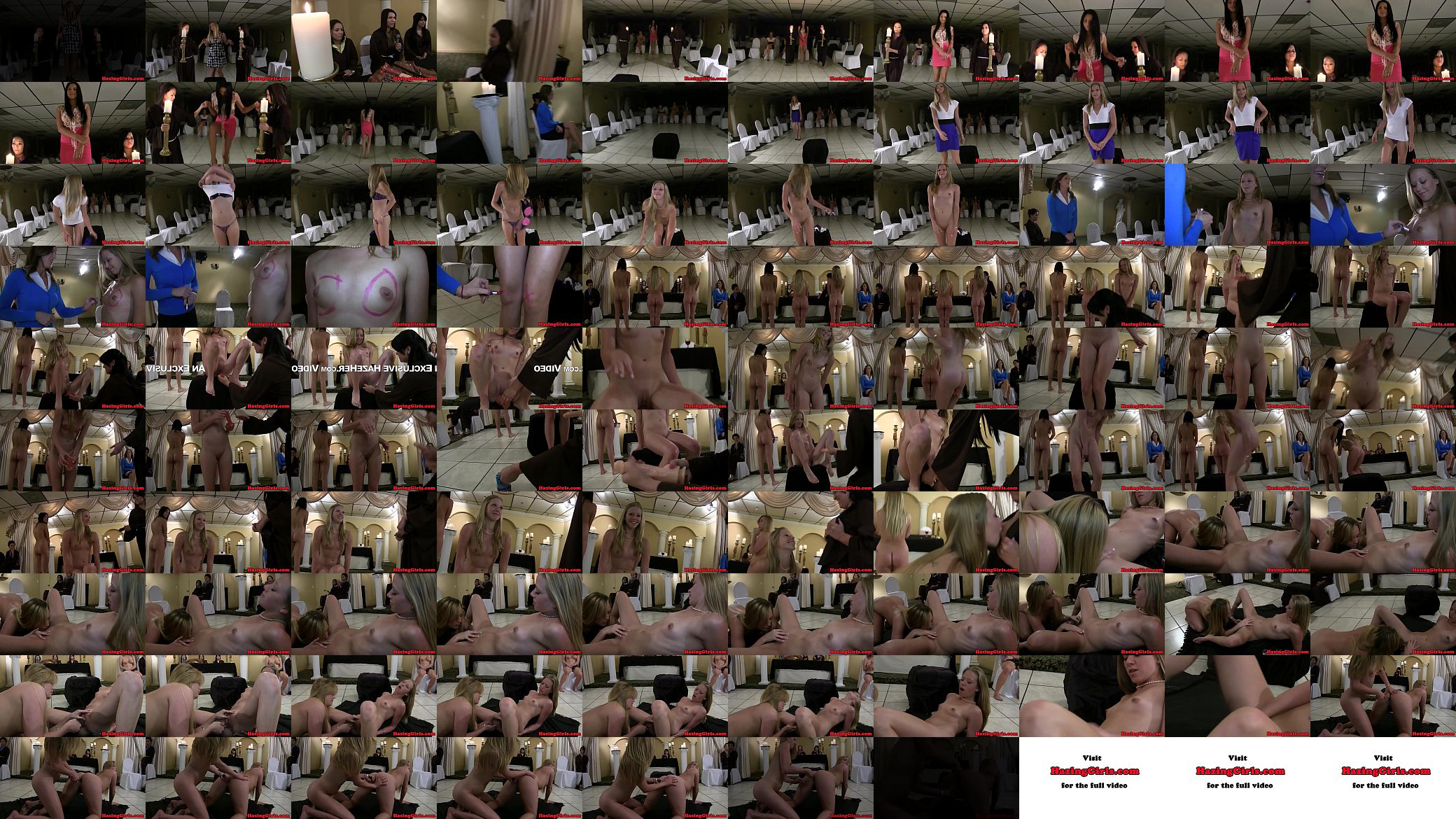 Sorority lesbians hazed and dildoed 预览图