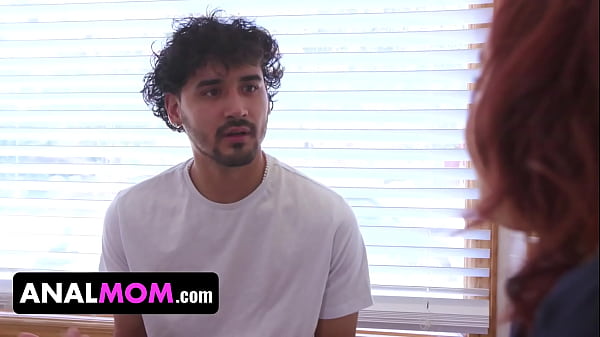 Bankrupt Stepmom Gives Stepson Anal For Christmas