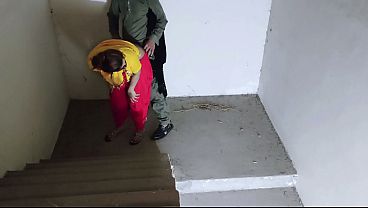 Meet My Horny Sister-in-law on Stairs