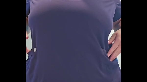 Screamscene - playing with my huge natural tits