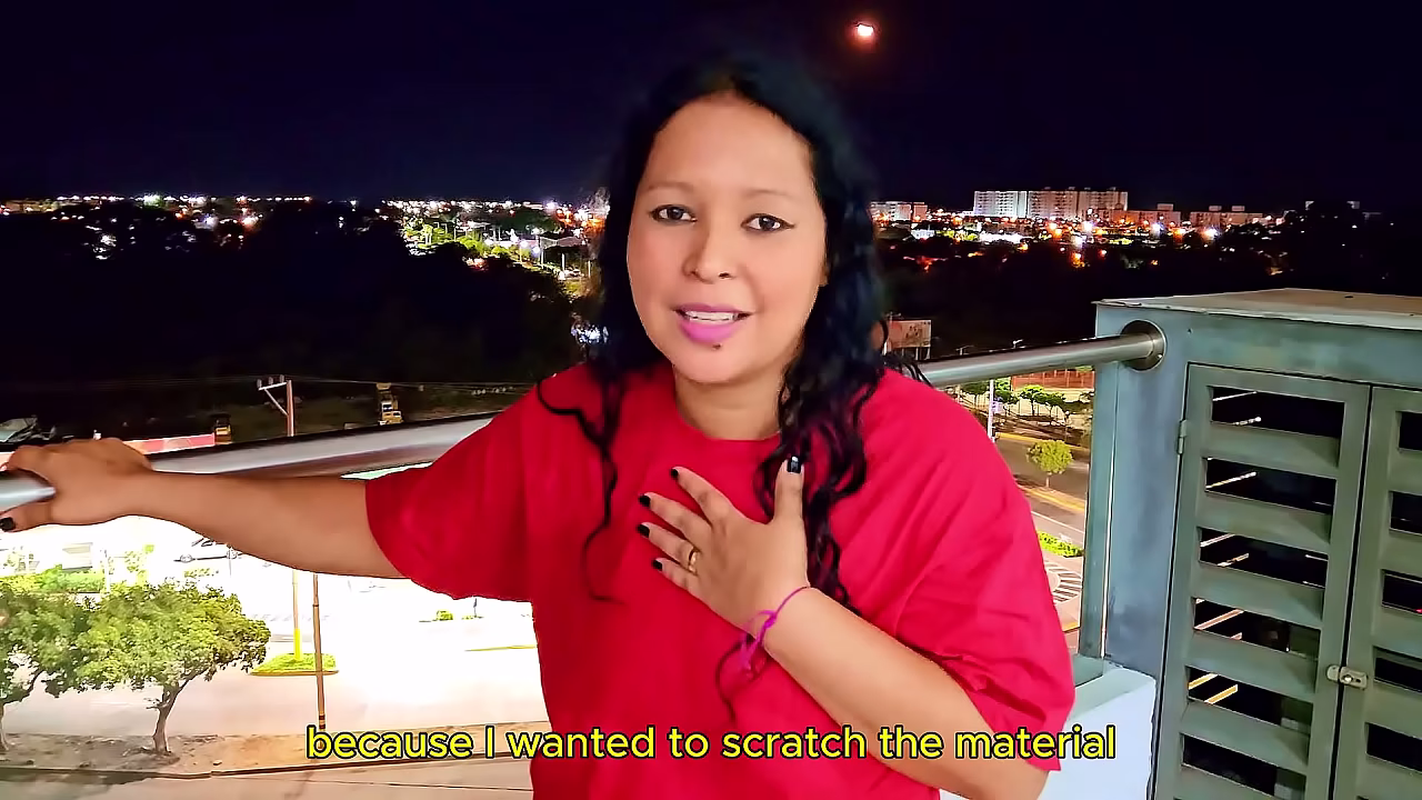 Sex Story 001: Sex with my stepson'_s teacher on the balcony of the family apartment - DeisyYeraldine (English subtitled)