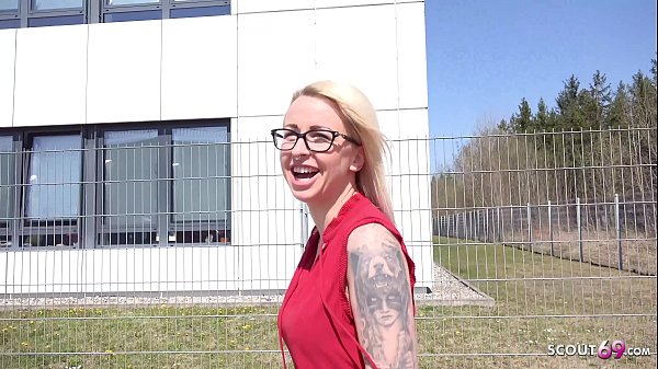 GERMAN SCOUT - DIRTY OFFICE GIRL MALINA TALK TO OUTDOOR PORN FUCK AFTER ONLINE DATING
