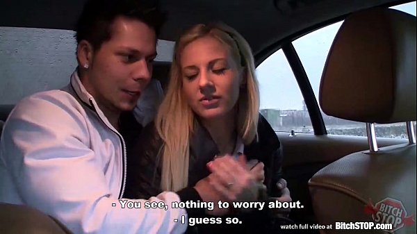 Bitch STOP - Nathaly Cherie get fucked in the back seat