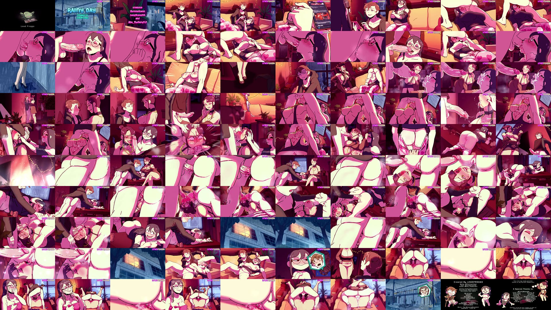 Lewdfroggo hentai porn animation  18 预览图