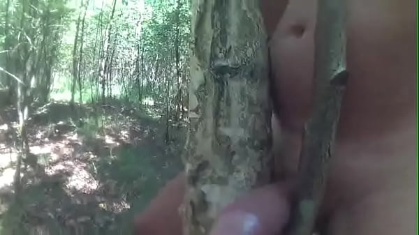 Walking and wanking cum nature