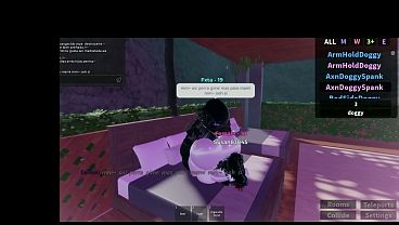 fucking a slut in Roblox