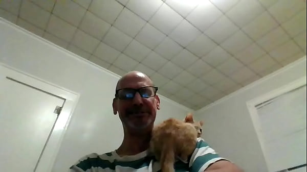 Tommy writing with cats?????