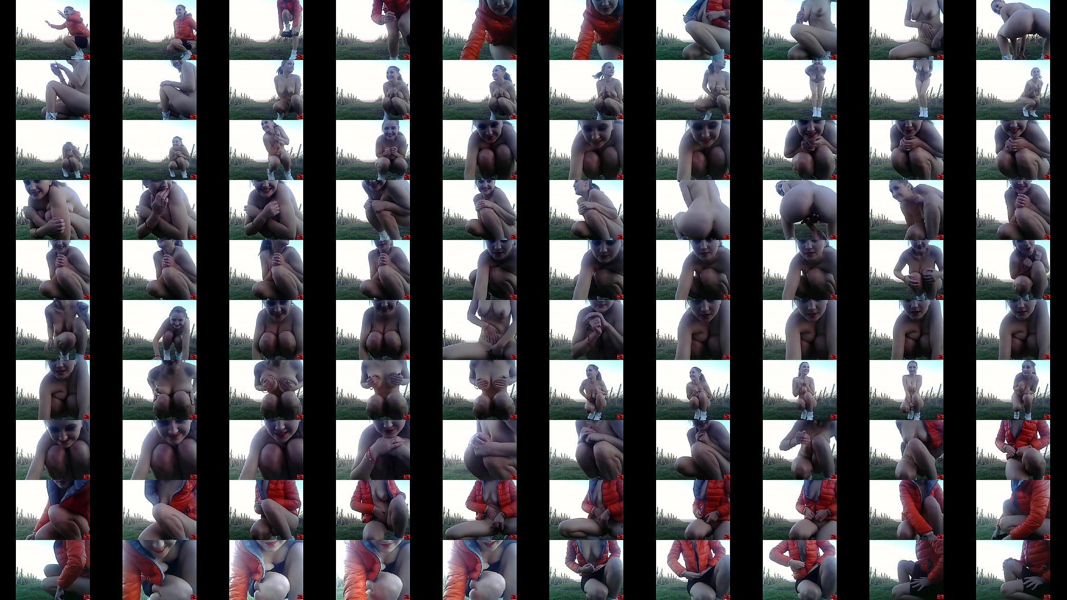 Crazy Girl Undress Outdoor - Webcam Porn 预览图