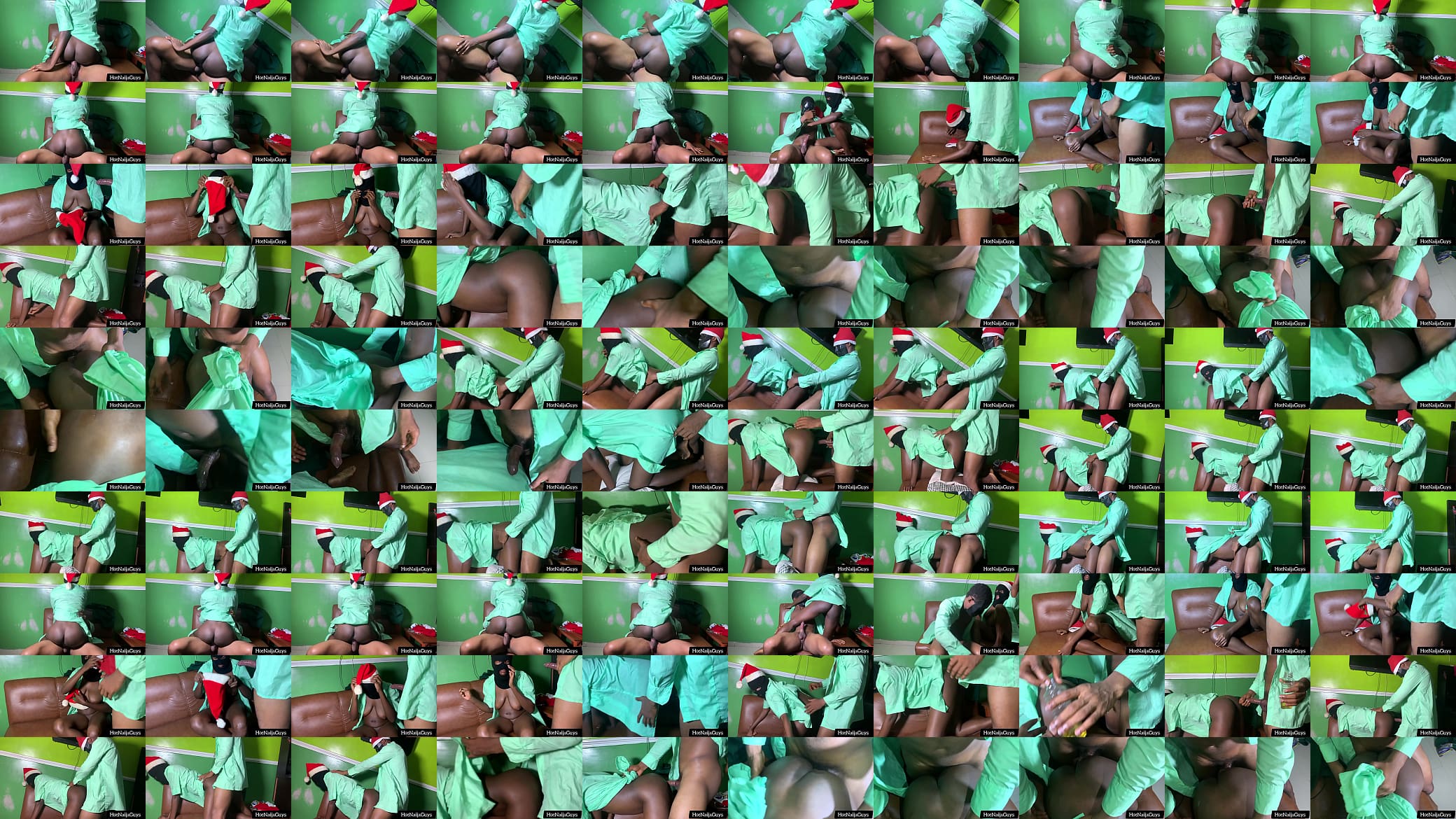 Horny students fucking on Christmas Day 预览图