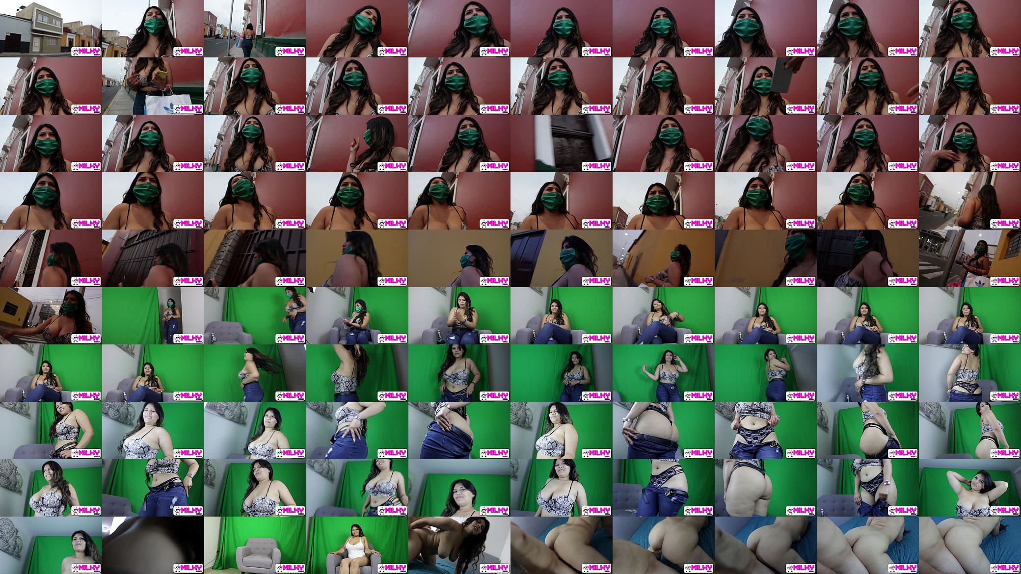 Caught on the street a Latina with big tits and ass 预览图