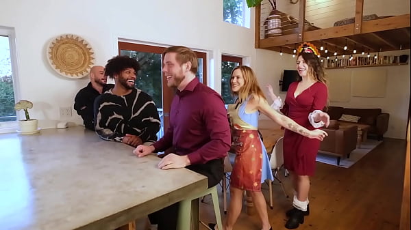 Download Video - Taboo Thanksgiving Breeding Ceremony&excl; Bisexual Orgy - Steve Rickz&comma; Chloe Kreams&comma; Aderes Quin&comma; Tony Genius&comma; Cliff Jensen