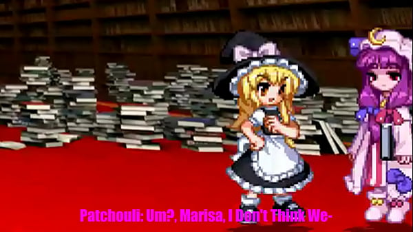 Marisa Makes love with Patchouli (Touhou Parody)