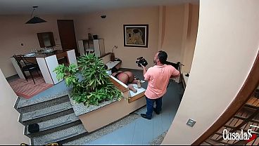 The hot Stella Smeets fucking with the gifted black man behind the cameras - Higor Negrao