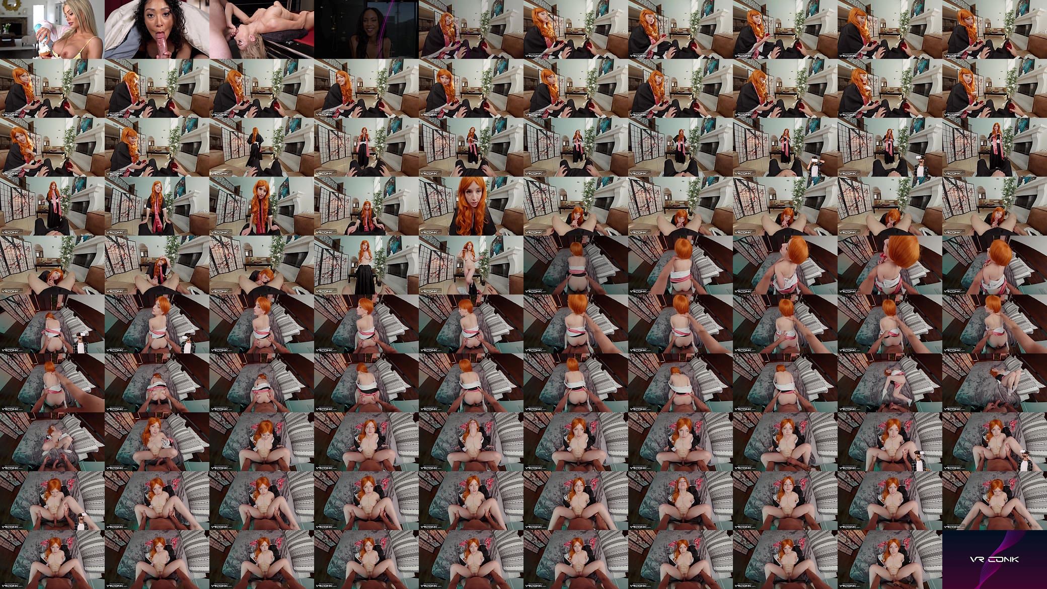 VR Conk: Redhead Rangiku Matsumoto From Bleach Sucks And Rides Your Dick In Cosplay Parody pt.3 预览图