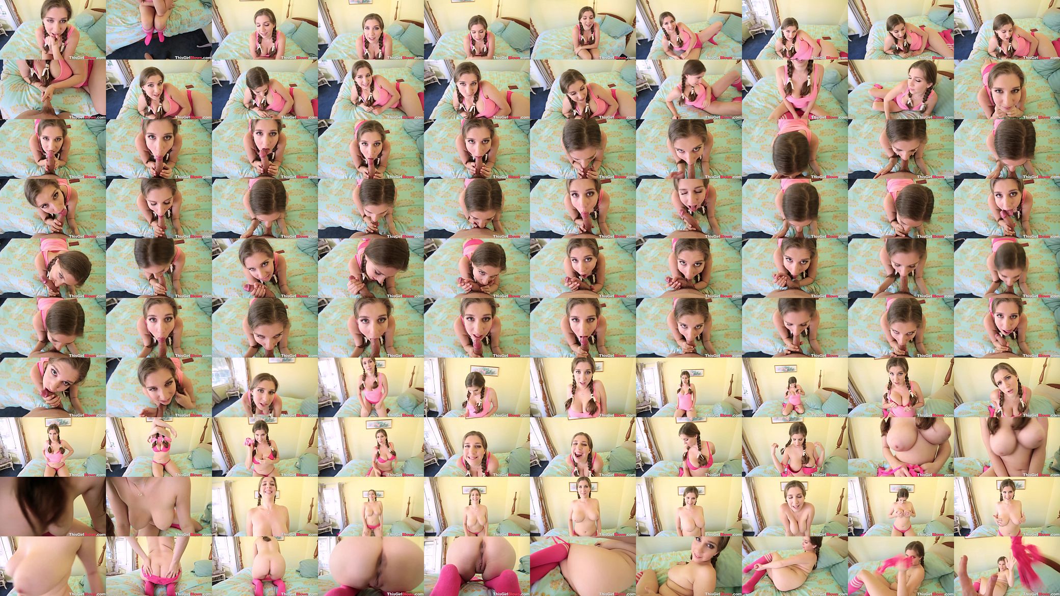 Large Boobs Alex Chance Giving Blowjob POV 预览图