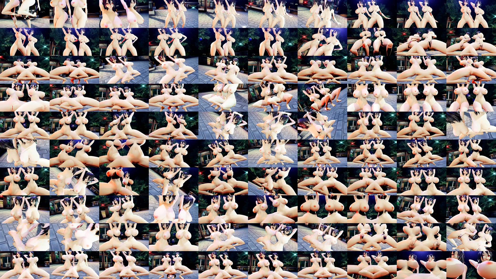 Double Anya Squat Dance 预览图
