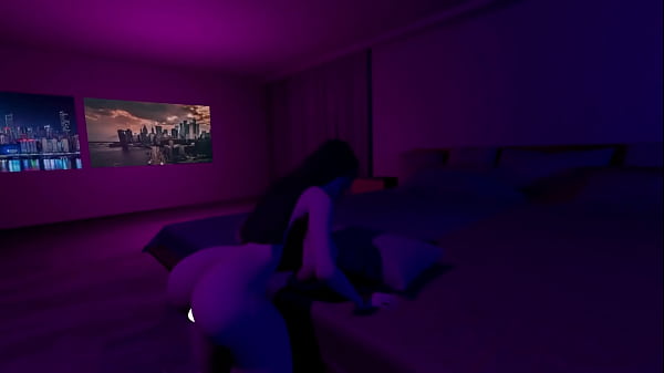 Big ASS vs Big BOOBS Vs LIT DICK -- JIGGLE, 3D Hentai, cozy room
