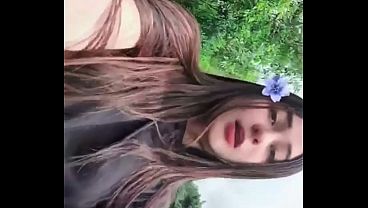 Colombiana se masturba