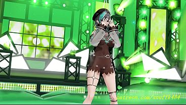 noVR mmd Chihaya Dance 3d hololive Hentai