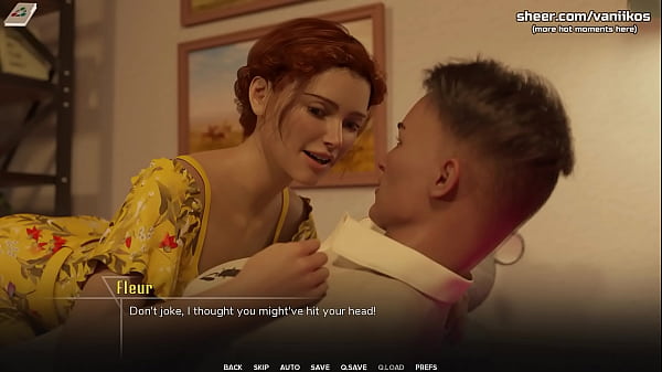 Beautiful Young Babe With A Hot Body Gets Her Tight Hairy Pussy Licked And Fucked At The College Dorm. He Cums On Her Belly | Taboo University(Steam game) | 3D Animated Hentai Game | Part #4