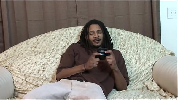 Aurora Snow outside letting two guys tagteam her body until they are unable to keep their...