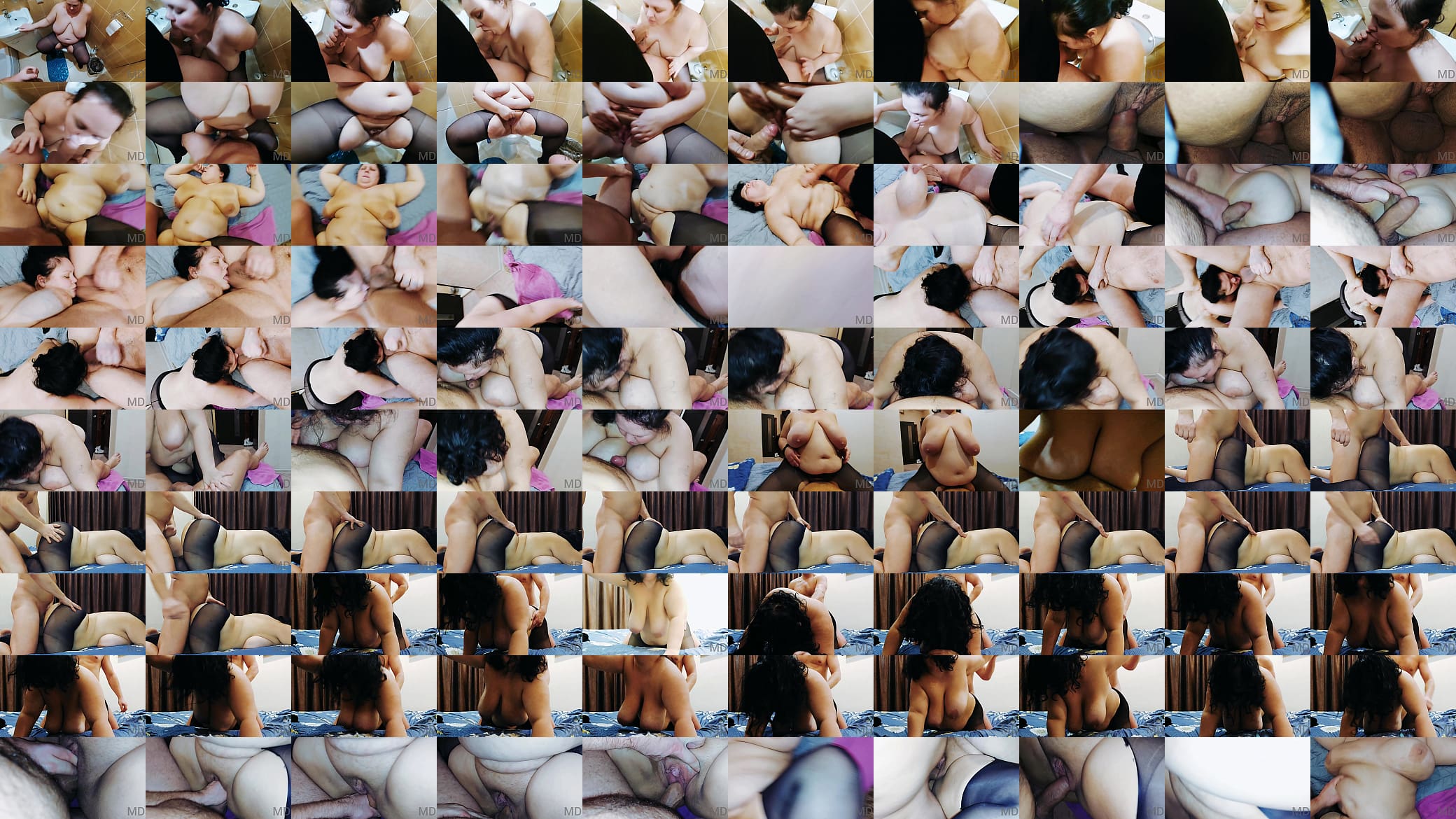 Huge tselyulitnaya fat ass enjoys sex. Big fat belly and huge tits 预览图